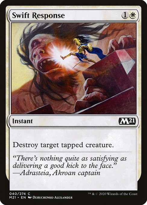 Swift Response - Core Set 2021 #40