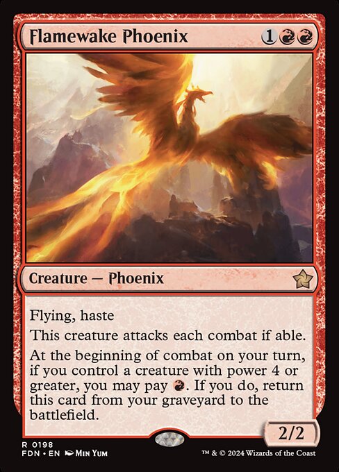 Flamewake Phoenix - Foundations #198