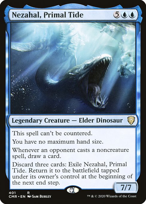 Nezahal, Primal Tide - Commander Legends #401