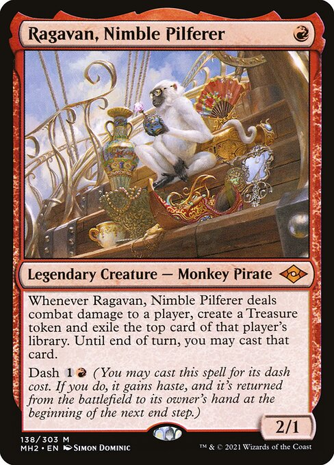 Ragavan, Nimble Pilferer - Modern Horizons 2 #138