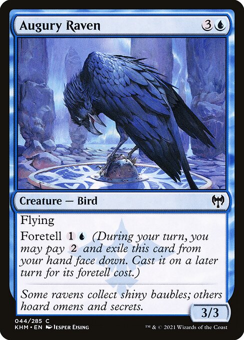 Augury Raven - Kaldheim #44