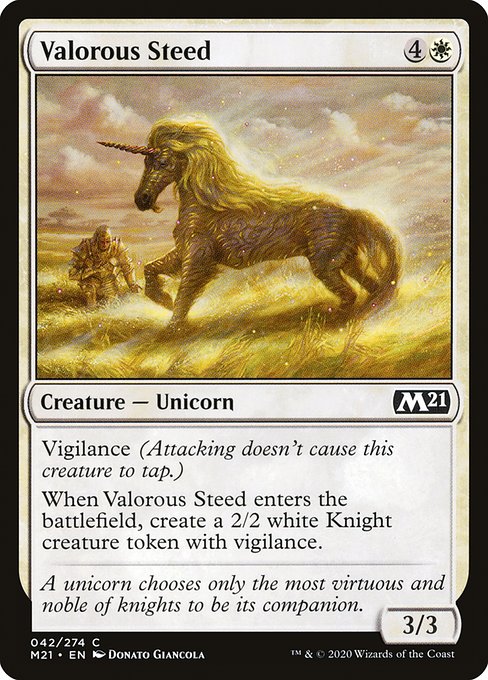 Valorous Steed - Core Set 2021 #42
