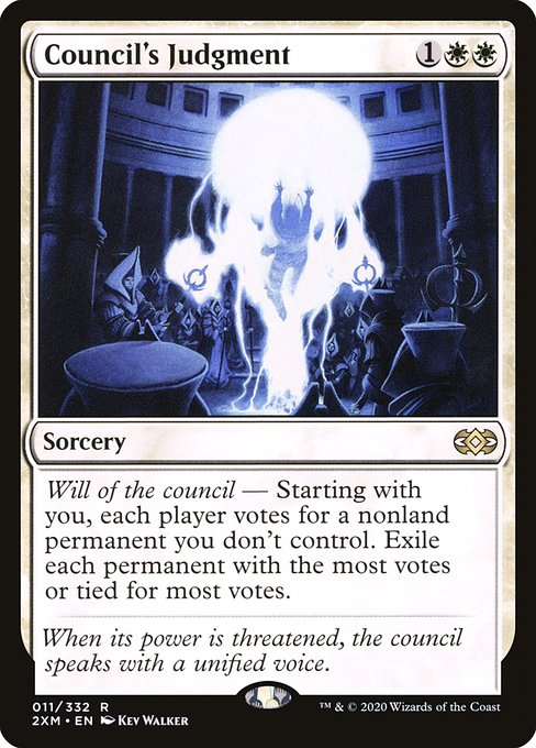 Council's Judgment - Double Masters #11