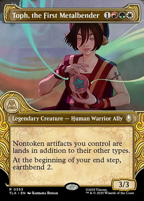 Toph, the First Metalbender (Showcase) - Avatar: The Last Airbender #353