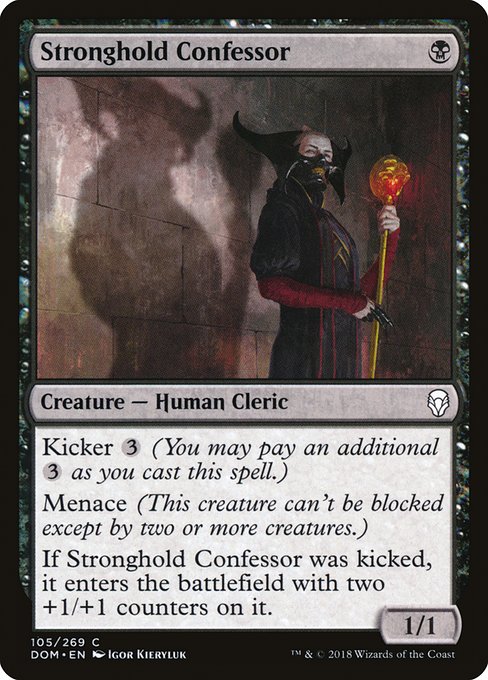 Stronghold Confessor - Dominaria #105