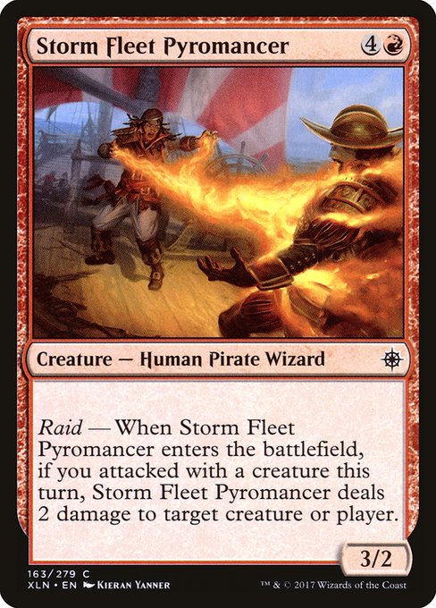 Storm Fleet Pyromancer - Ixalan #163