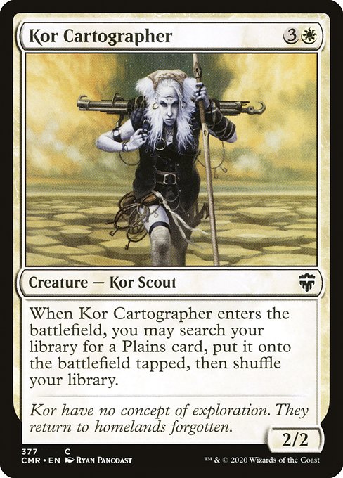 Kor Cartographer (377) - Commander Legends #377