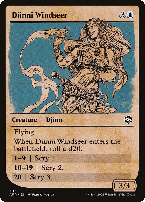 Djinni Windseer (Showcase) - Adventures in the Forgotten Realms #306