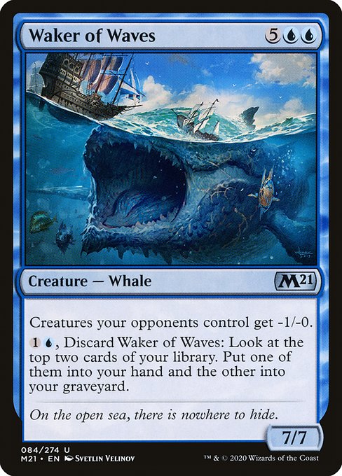 Waker of Waves - Core Set 2021 #84