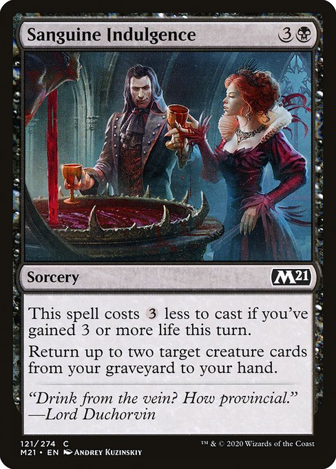 Sanguine Indulgence - Core Set 2021 #121