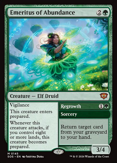 Emeritus of Abundance - Secrets of Strixhaven #145