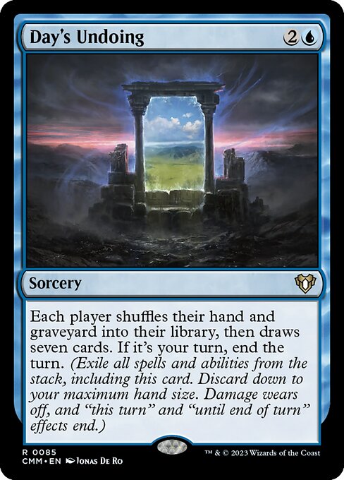Day's Undoing - Commander Masters #85
