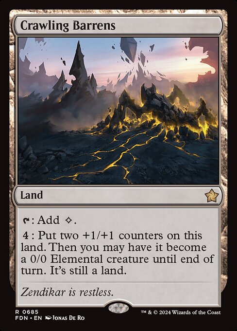 Crawling Barrens - Foundations #685