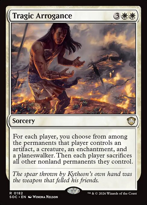 Tragic Arrogance - Secrets of Strixhaven Commander #182