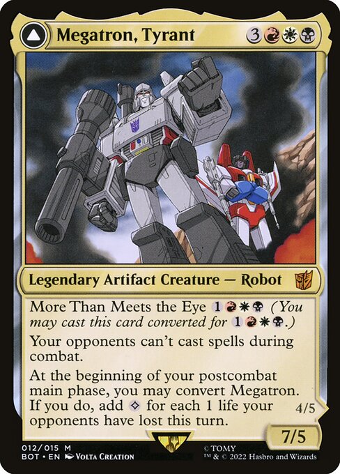 Megatron, Tyrant - Transformers #12