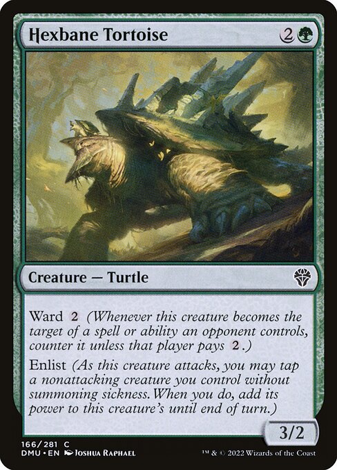 Hexbane Tortoise - Dominaria United #166