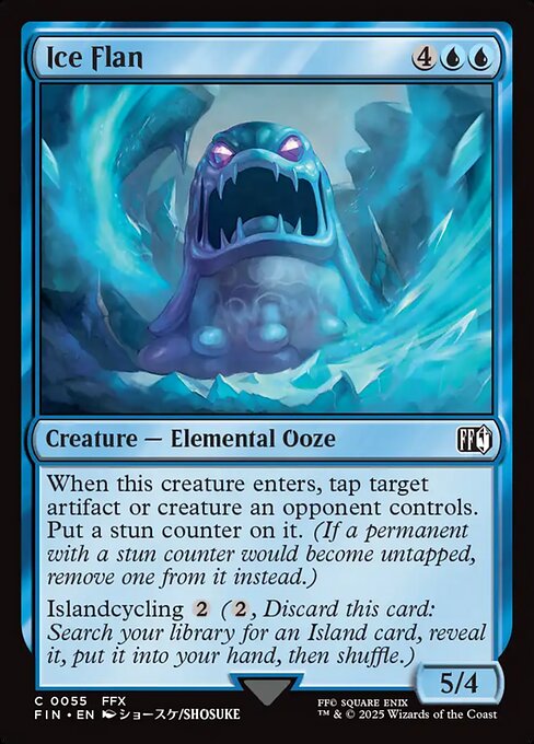 Ice Flan - FINAL FANTASY:  - 55 - Near Mint