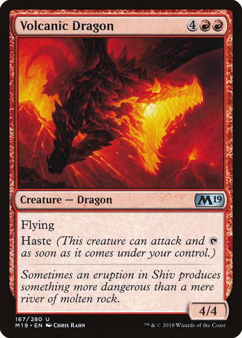 Volcanic Dragon - Core Set 2019 #167