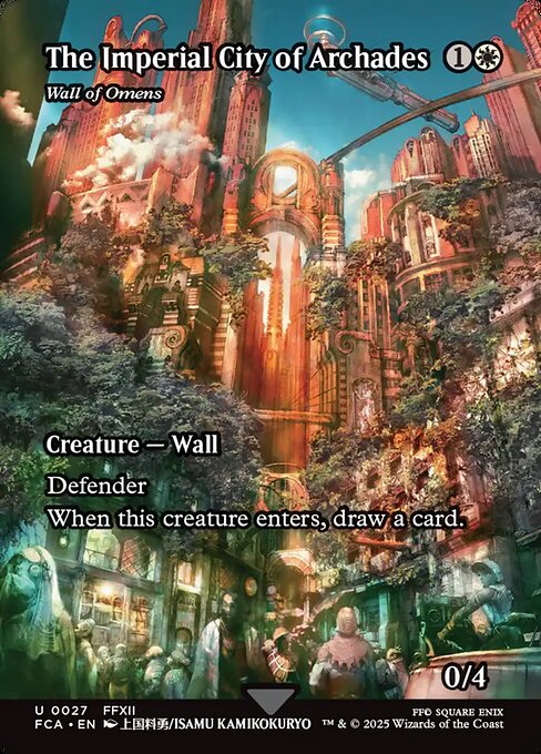 The Imperial City of Archades - Wall of Omens (Showcase) - Final Fantasy: Through the Ages #27