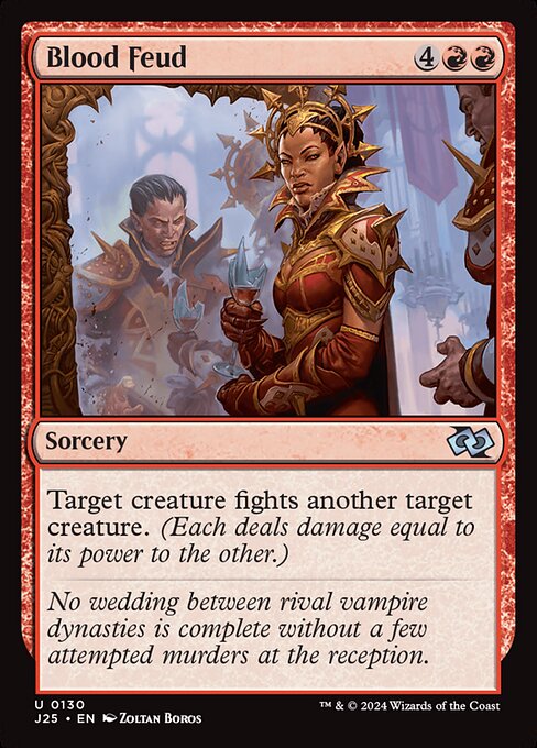 Blood Feud - Foundations Jumpstart:  - 130 - Near Mint