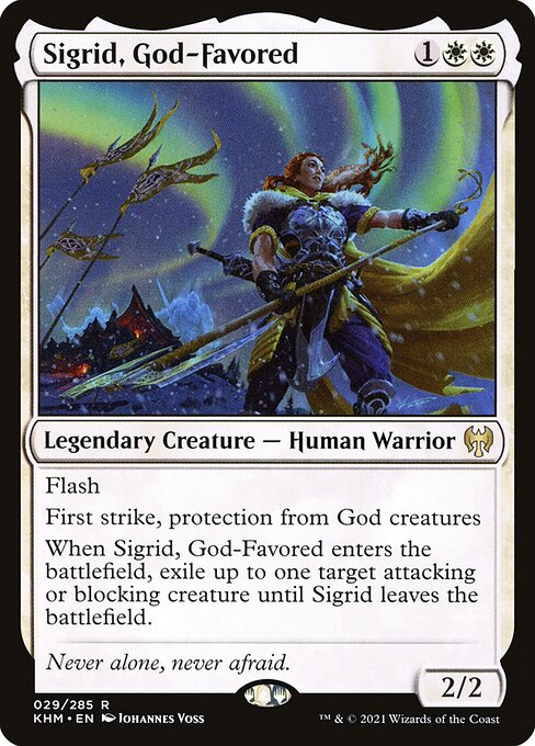 Sigrid, God-Favored - Kaldheim #29