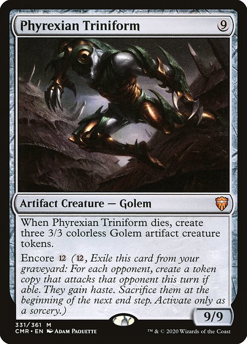 Phyrexian Triniform - Commander Legends #331