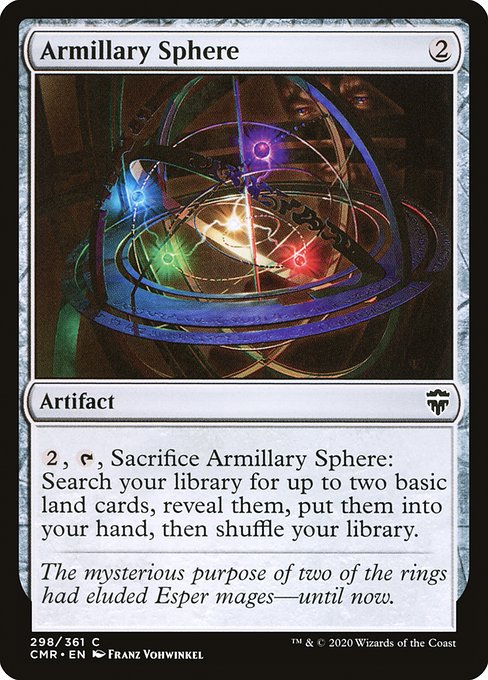 Armillary Sphere - Commander Legends:  - 298 - Lightly Played