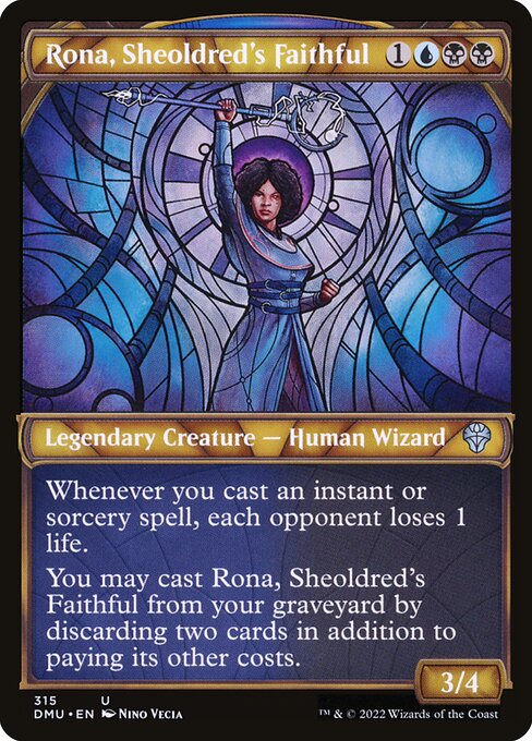 Rona, Sheoldred's Faithful (Showcase) - Dominaria United #315