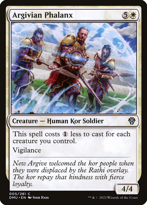 Argivian Phalanx - Dominaria United #5