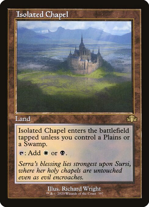 Isolated Chapel (Retro Frame) - Dominaria Remastered #397