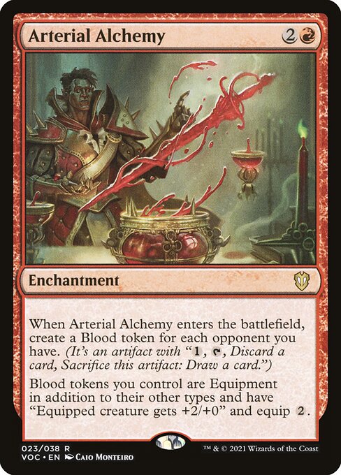 Arterial Alchemy - Crimson Vow Commander #23
