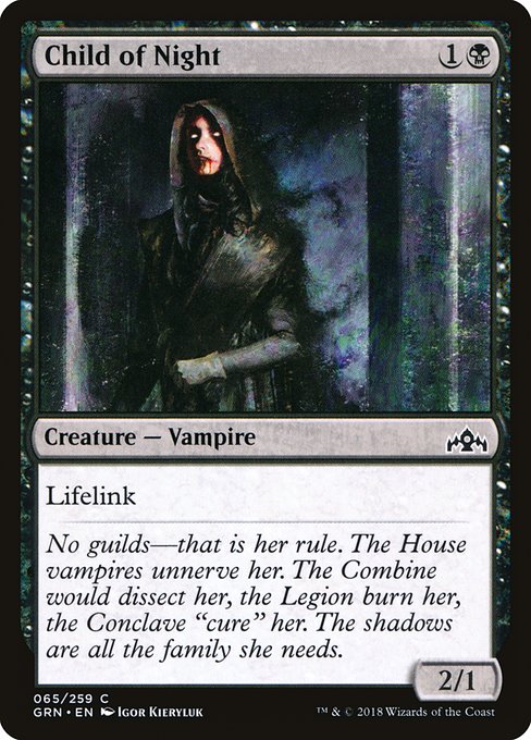 Child of Night - Guilds of Ravnica #65