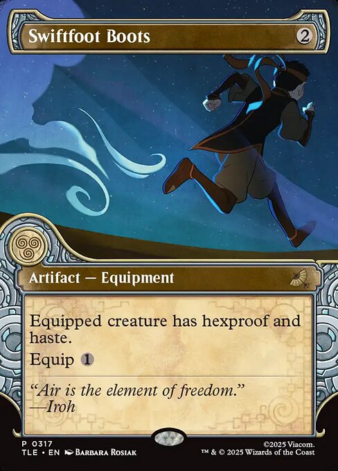 Swiftfoot Boots (Showcase) - Avatar: The Last Airbender Eternal #317