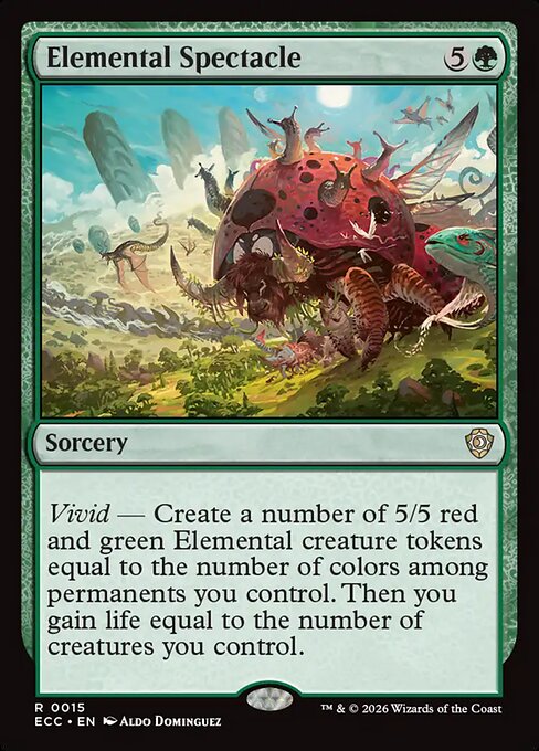 Elemental Spectacle - Lorwyn Eclipsed Commander #15