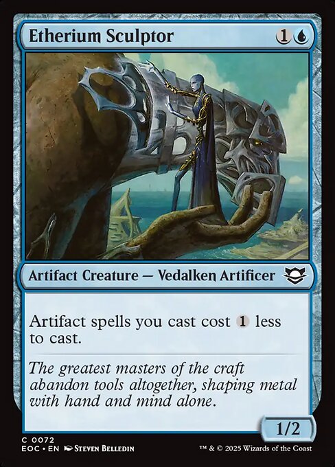 Etherium Sculptor - Edge of Eternities Commander #72