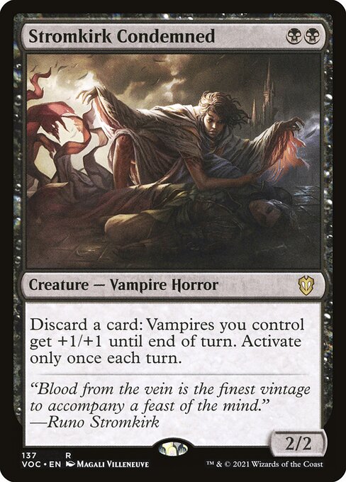 Stromkirk Condemned - Crimson Vow Commander #137