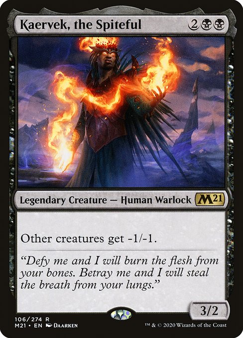 Kaervek, the Spiteful - Core Set 2021 #106