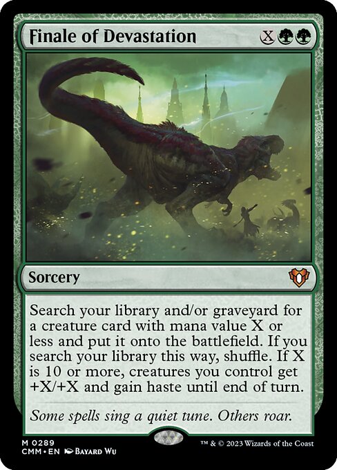 Finale of Devastation - Commander Masters #289