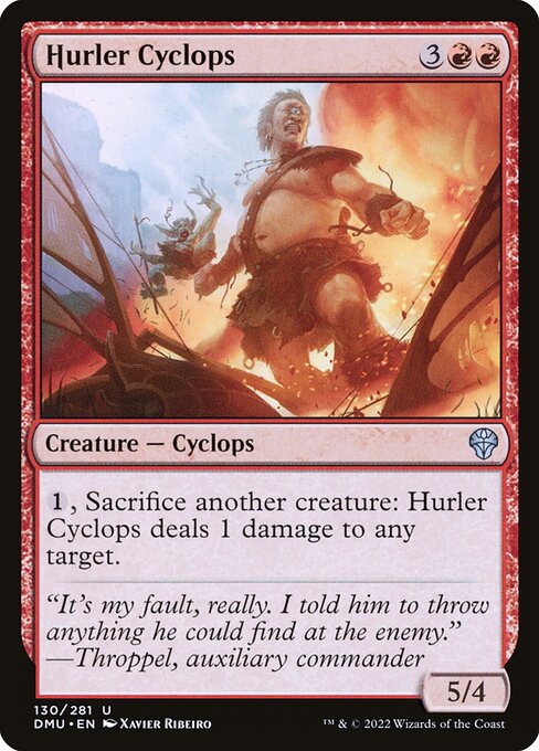Hurler Cyclops - Dominaria United #130