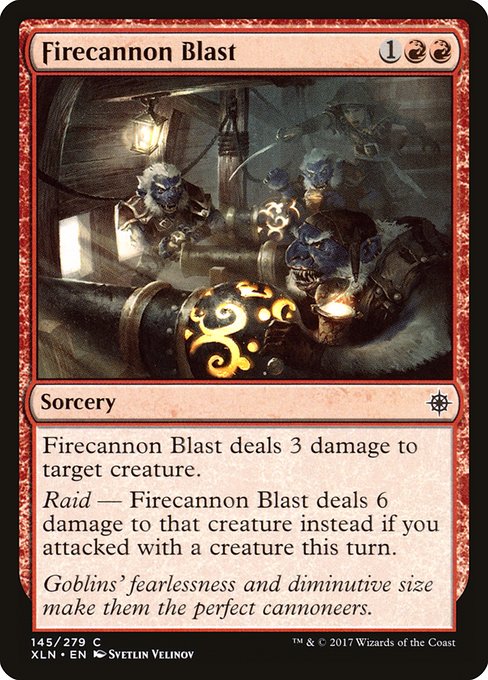 Firecannon Blast - Ixalan #145