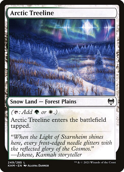 Arctic Treeline - Kaldheim #249