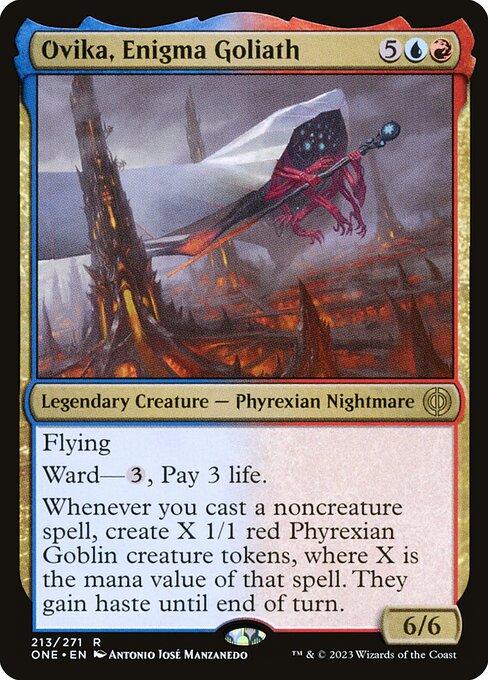 Ovika, Enigma Goliath - Phyrexia: All Will Be One #213