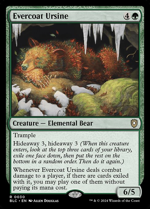 Evercoat Ursine - Bloomburrow Commander #30