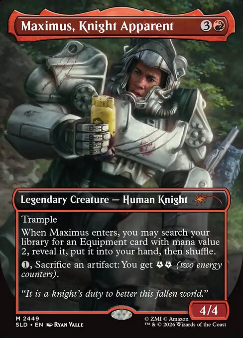 Maximus, Knight Apparent - Secret Lair Drop #2449