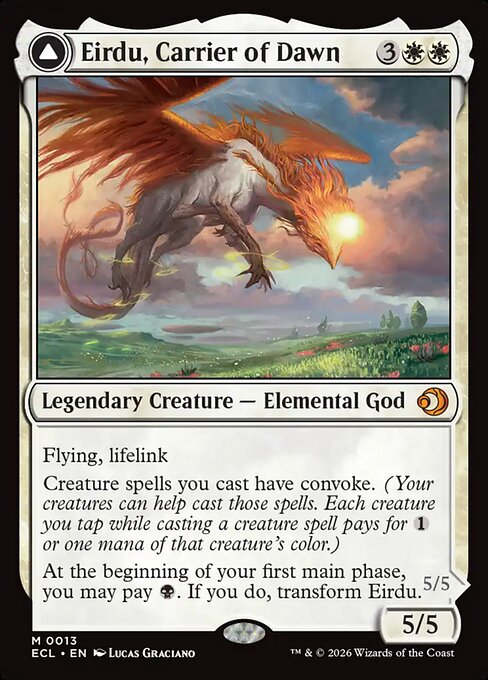 Eirdu, Carrier of Dawn - Lorwyn Eclipsed #13