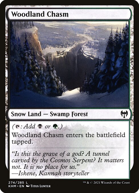 Woodland Chasm - Kaldheim #274