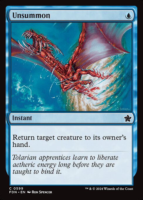 Unsummon - Foundations #599