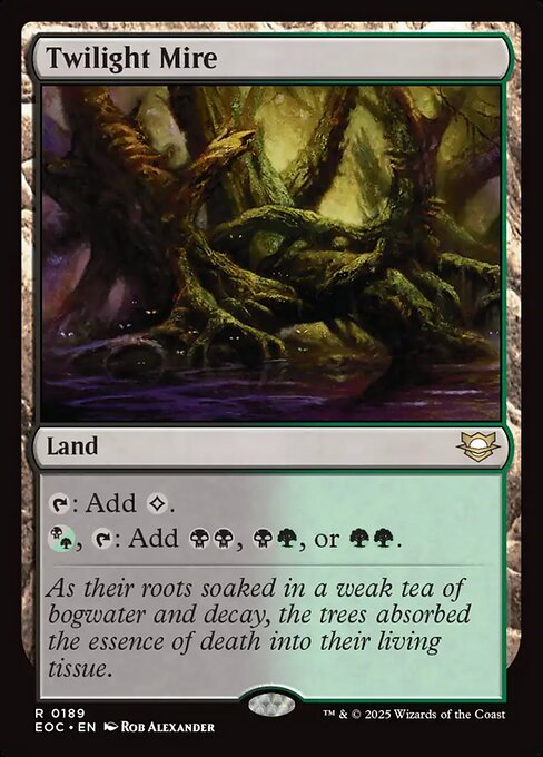 Twilight Mire - Edge of Eternities Commander #189