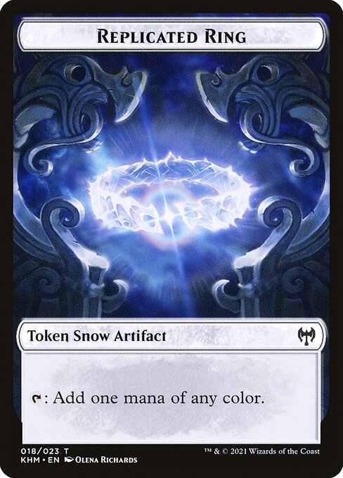 Replicated Ring Token - Kaldheim Tokens #18