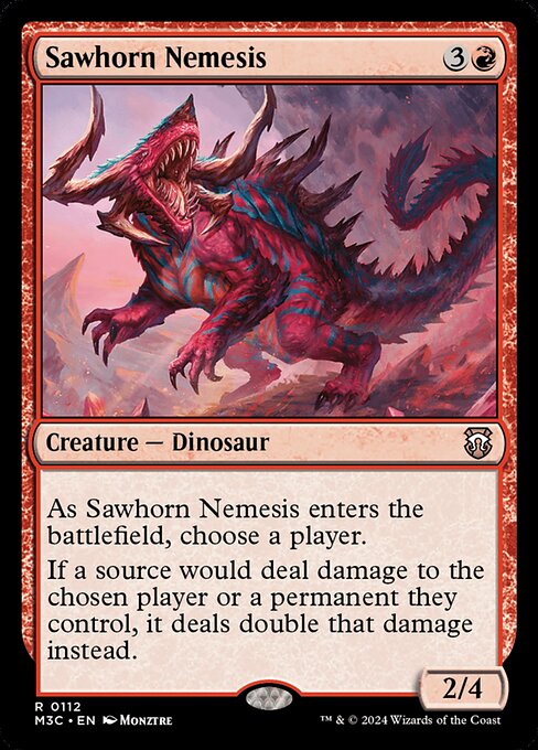 Sawhorn Nemesis - Modern Horizons 3 Commander #112